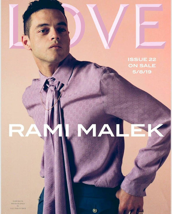Love Magazine 2019: RAMI MALEK Cover (Pre Order)