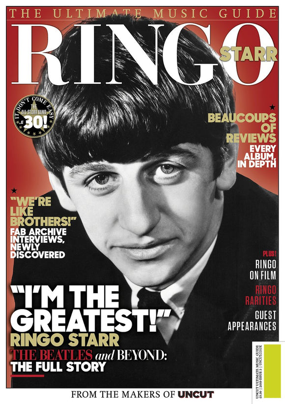 RINGO STARR (The Beatles) - UNCUT ULTIMATE MUSIC GUIDE MAGAZINE JULY 2019