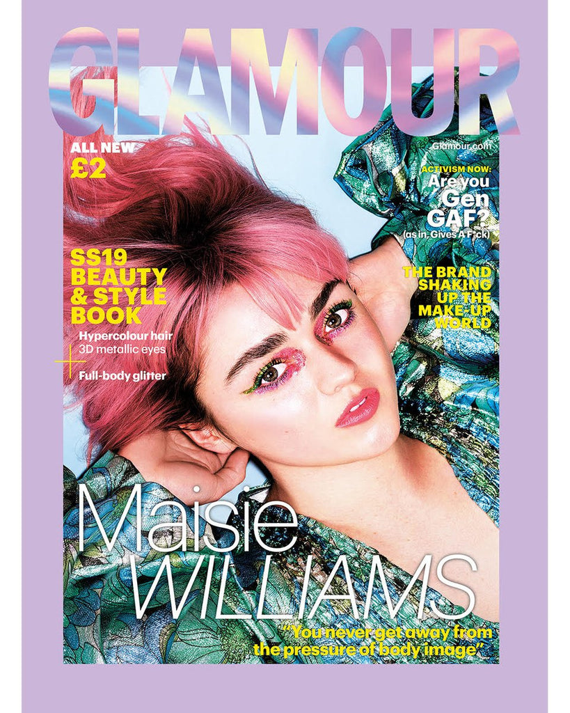 UK Glamour Magazine S/S 2019: MAISIE WILLIAMS Game of Thrones Cover #2