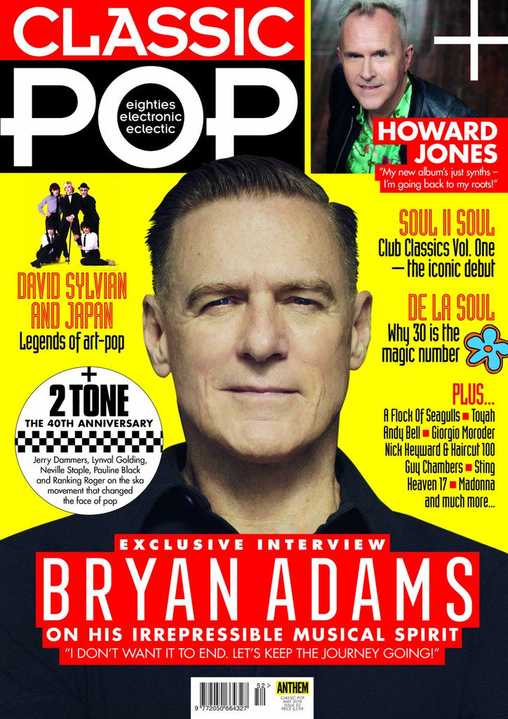 UK CLASSIC POP magazine June 2019: Bryan Adams Howard Jones David Sylvian Japan
