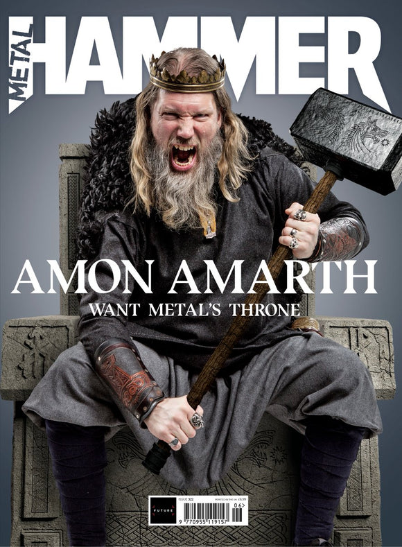 Metal Hammer Magazine June 2019: AMON AMARTH COVER AND FEATURE
