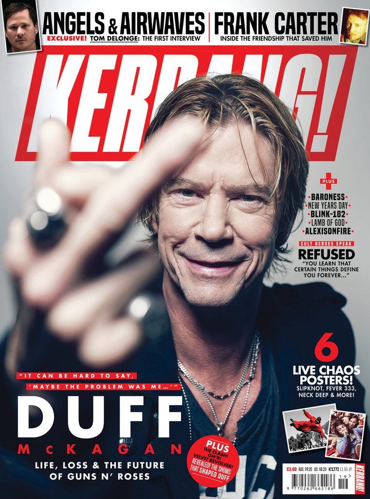 KERRANG! magazine May 2019: DUFF MCKAGAN Guns N' Roses ANGELS & AIRWAVES