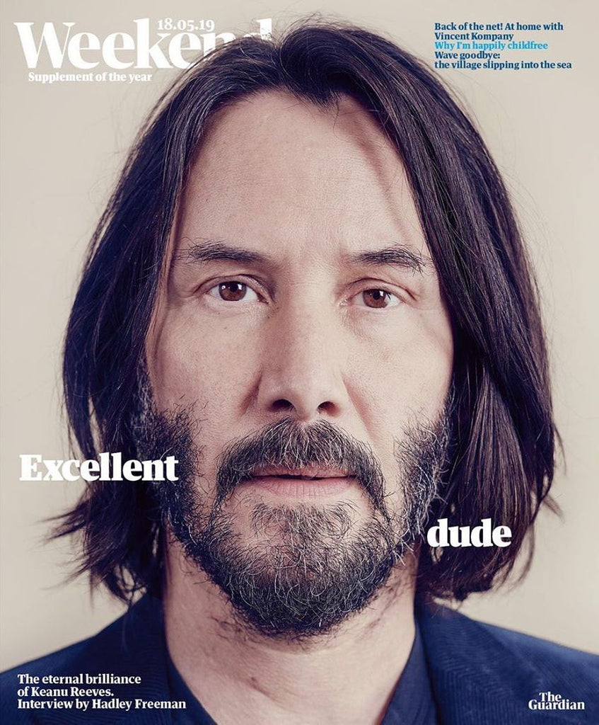 Guardian Weekend Magazine 18th May 2019: Keanu Reeves Cover And Interview
