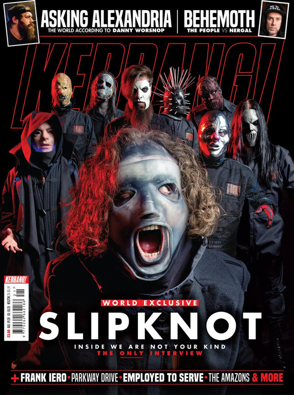 KERRANG! magazine 25 May 2019 Slipknot World Exclusive - Frank Iero Behemoth