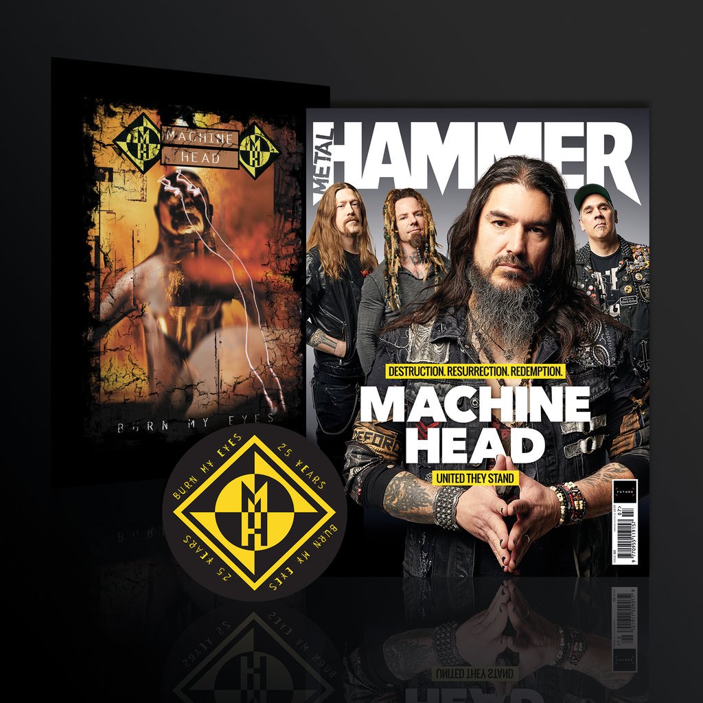 Metal Hammer Magazine July 2019: MACHINE HEAD Nine Inch Nails BRUCE DICKINSON