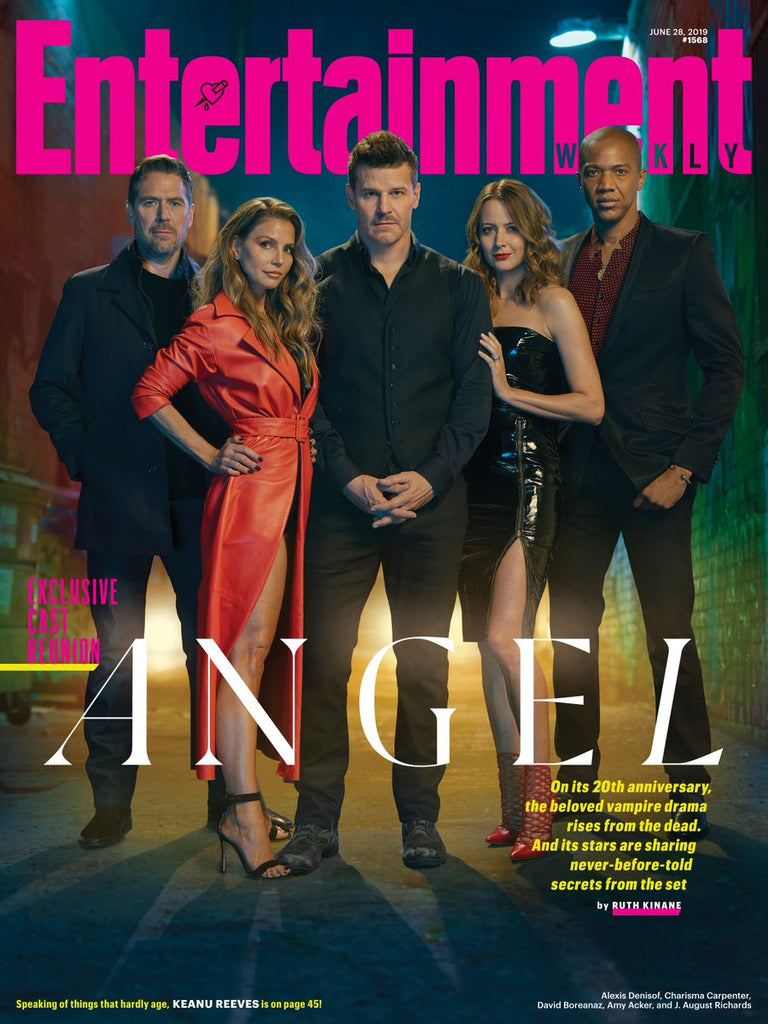DAVID BOREANAZ - ANGEL EXCLUSIVE REUNION ENTERTAINMENT WEEKLY JUNE 30 2019