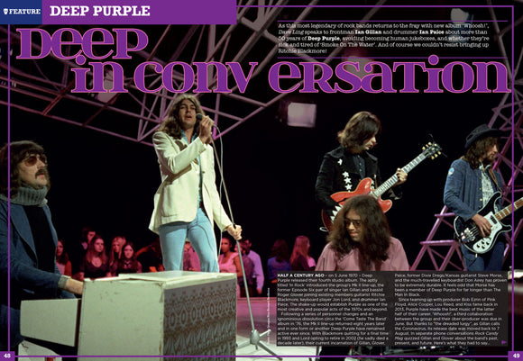 Rock Candy Magazine Issue 21: DEEP PURPLE Ian Gillan IAN PAICE Journey