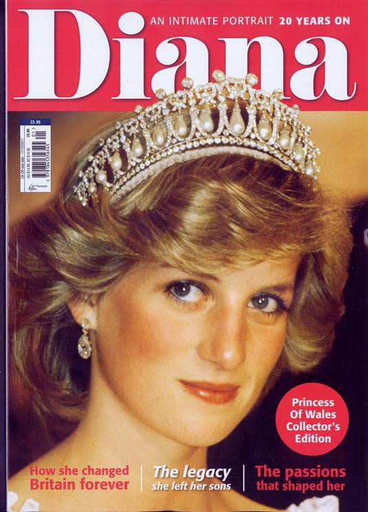 PRINCESS DIANA - An Intimate Portrait 20 Years On Collector's Issue UK Magazine