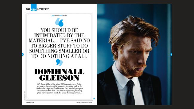 Total Film Magazine August 2018: JASON STATHAM The Meg DOMHNALL GLEESON