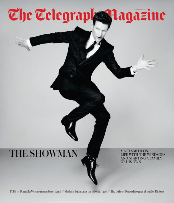Telegraph Magazine 2nd December 2017 Matt Smith - The Crown Cover Interview