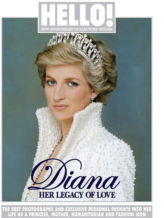 UK HELLO! magazine - Princess Diana 20th Anniversary Collectors' Special edition