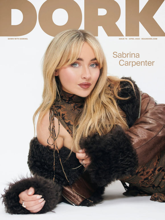 Dork Magazine April 2023 Sabrina Carpenter