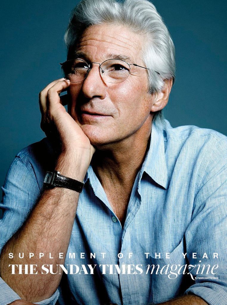 UK Sunday Times Magazine FEB 2018: RICHARD GERE PHOTO COVER STORY