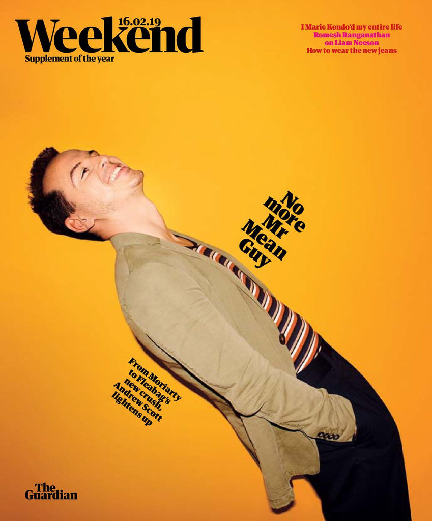 UK Guardian Weekend Magazine February 2019: ANDREW SCOTT COVER FEATURE