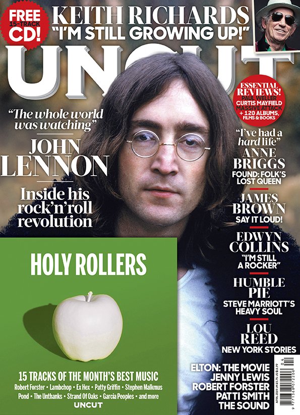 UK Uncut Magazine April 2019 John Lennon The Beatles Keith Richards Patti Smith