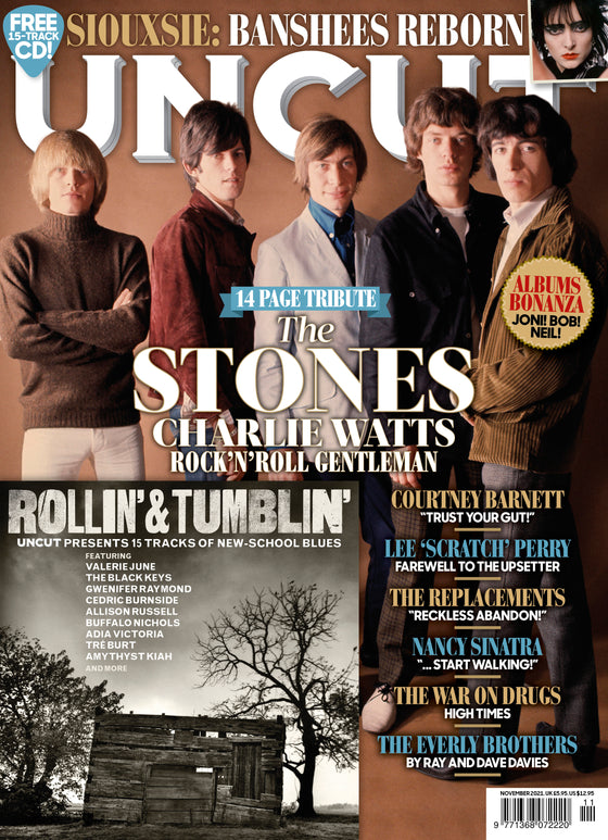 Uncut Magazine November 2021 Charlie Watts Tribute The Rolling Stones & Free CD