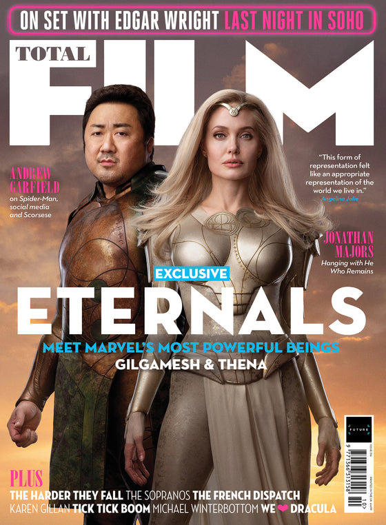 TOTAL FILM Mag October 2021: ETERNALS - COVER #1 GILGAMESH & THENA