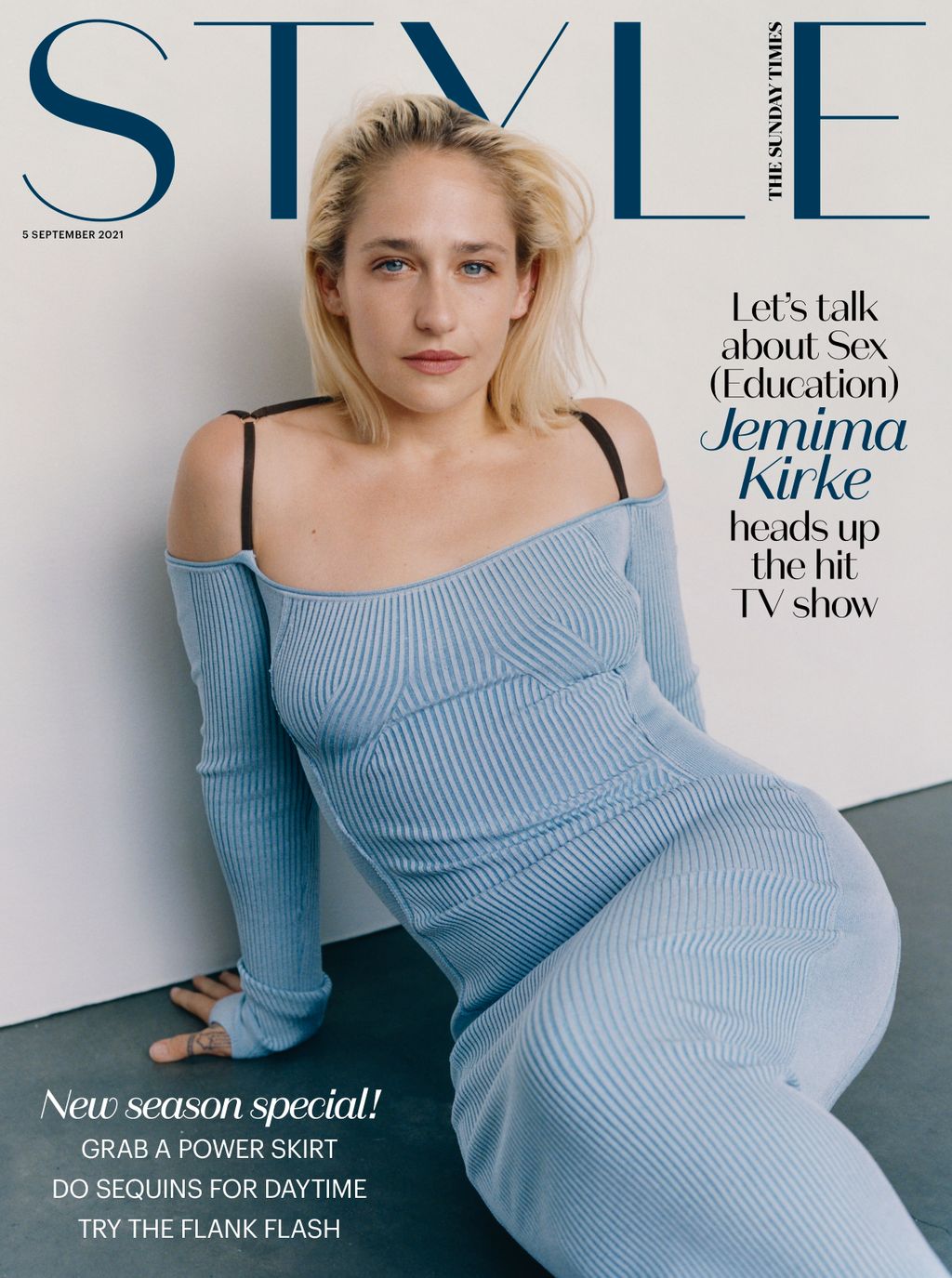STYLE Magazine UK September 2021 JEMIMA KIRKE COVER FEATURE Sex Education