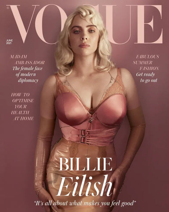 British Vogue June 2021 Billie Eilish Cover