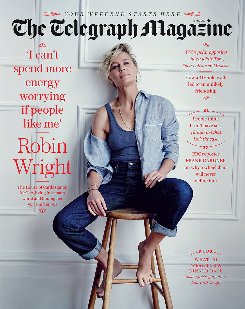 UK TELEGRAPH Magazine May 2021: ROBIN WRIGHT COVER FEATURE Michael Ball