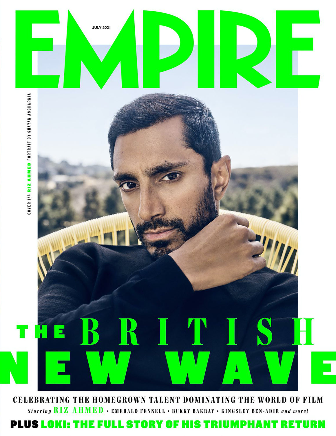Empire Magazine July 2021: RIZ AHMED COLLECTORS COVER