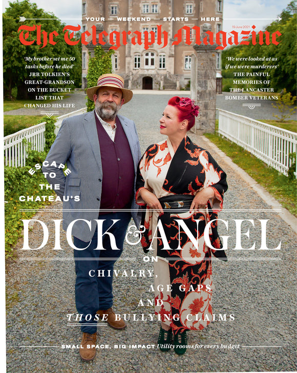 UK Telegraph Magazine June 2021: Dick & Angel Strawbridge Escape to the Chateau
