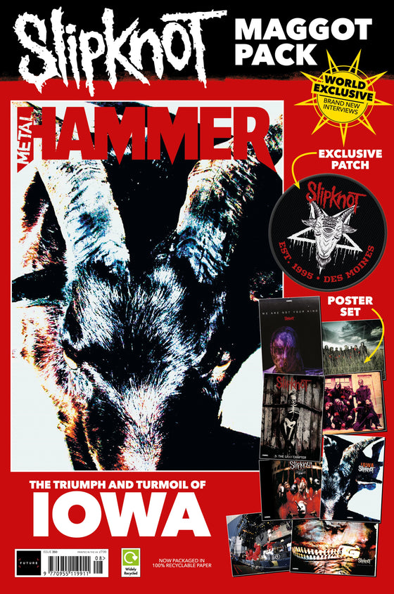 Metal Hammer Magazine August 2021 #350 Slipknot - 20 years of Iowa + Free Gifts