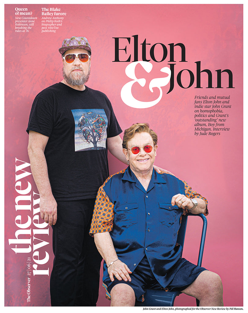 Elton John & John Grant The Observer New Review 27th June 2021
