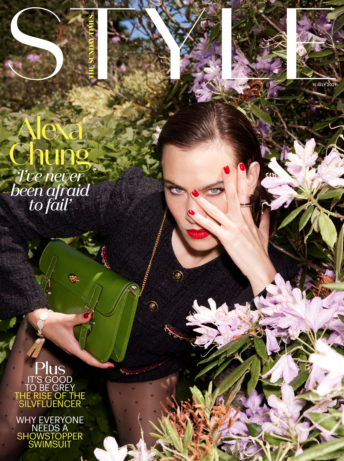 ALEXA CHUNG COVER EXCLUSIVE UK Style Magazine July 2021 NEW