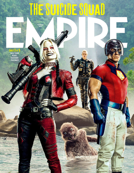 Empire Magazine August 2021: THE SUICIDE SQUAD - COVER #3 HARLEY QUINN