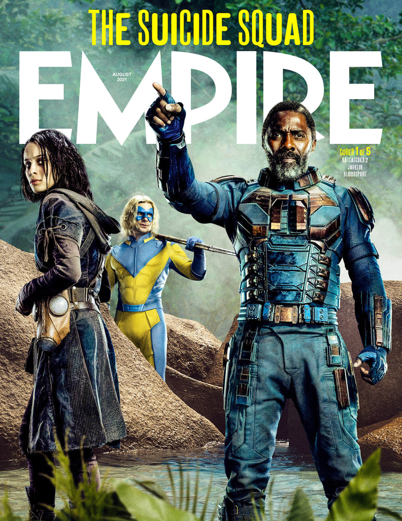 Empire Magazine August 2021: THE SUICIDE SQUAD - COVER #1 BLOODSPORT & JAVELIN