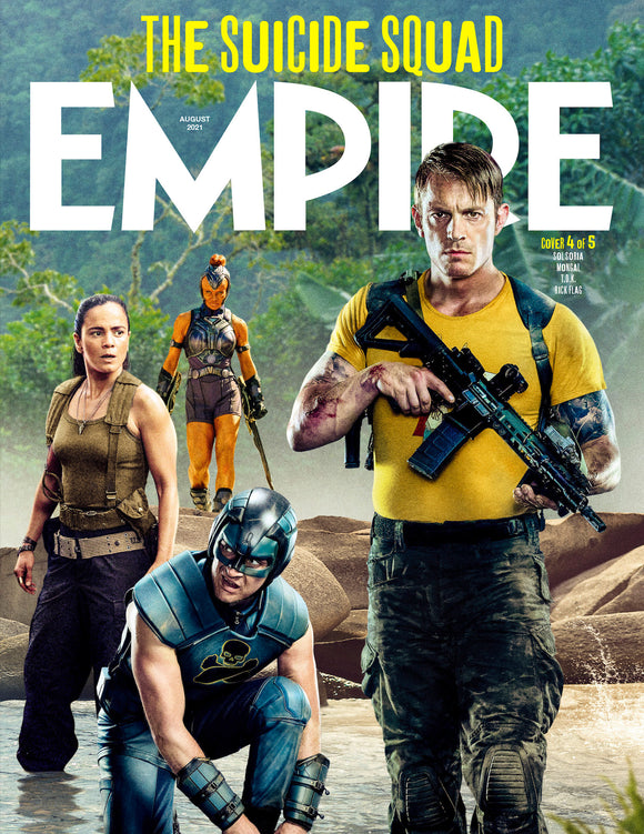 Empire Magazine August 2021: THE SUICIDE SQUAD - COVER #4 T.D.K & SOL SORIA