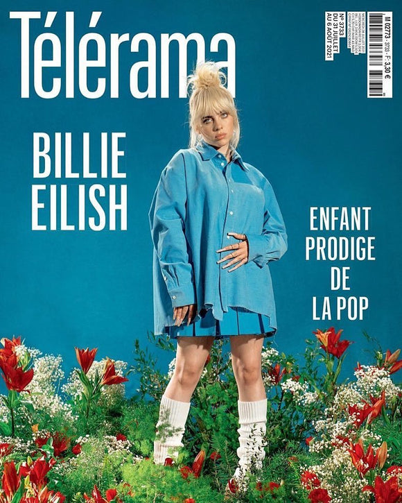 BILLIE EILISH Telerama Magazine AOUT 2021 (Shipped from France)