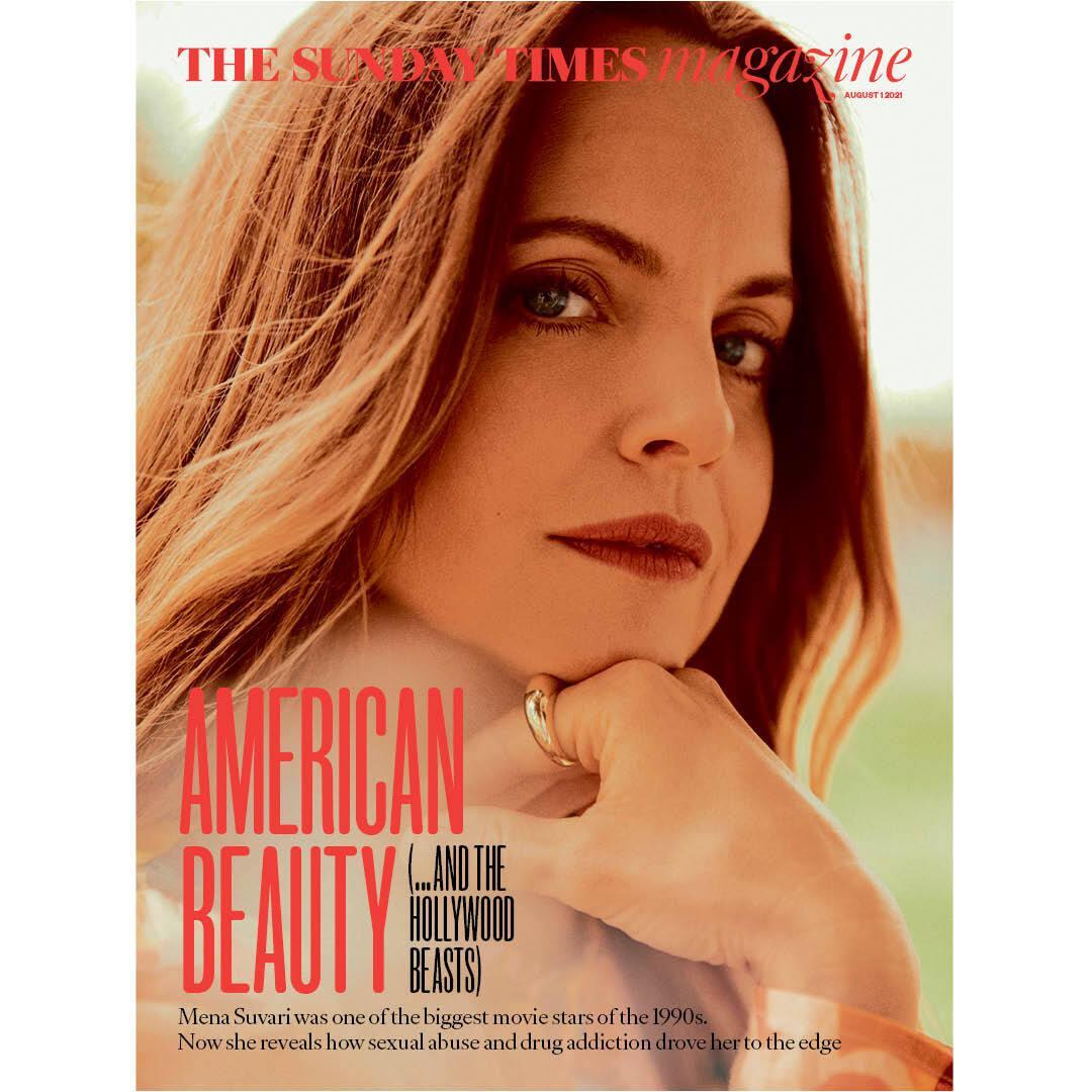 UK Sunday Times Magazine August 2021 MENA SUVARI COVER FEATURE