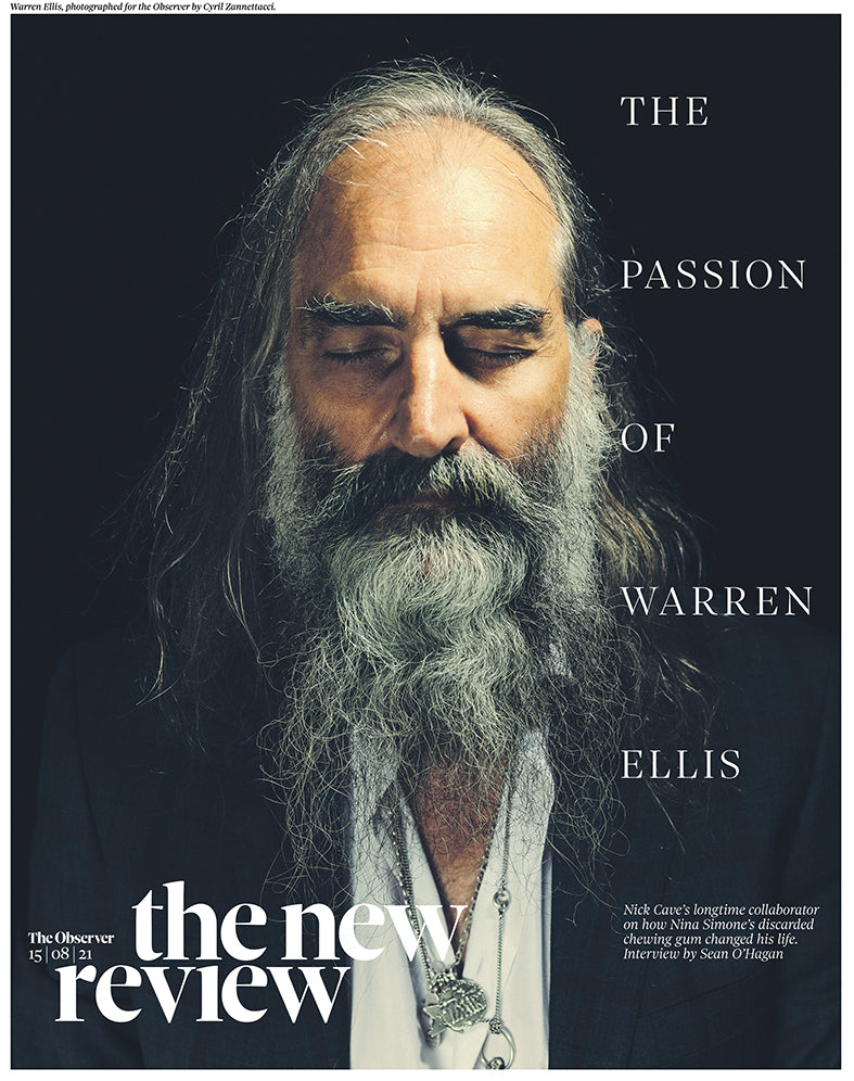 UK Observer New Review August 2021 Bad Seeds Nick Cave Warren Ellis