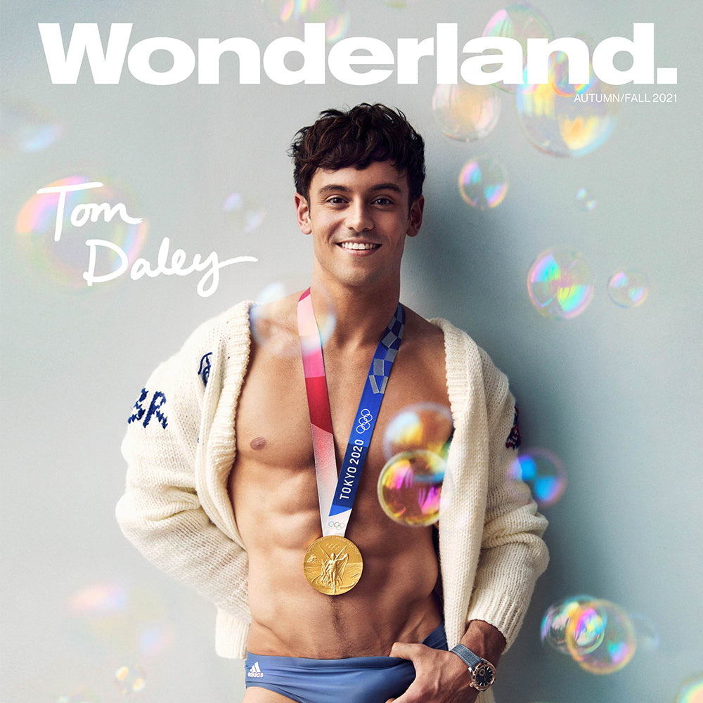TOM DALEY covers WONDERLAND FALL 2021 ISSUE Magazine