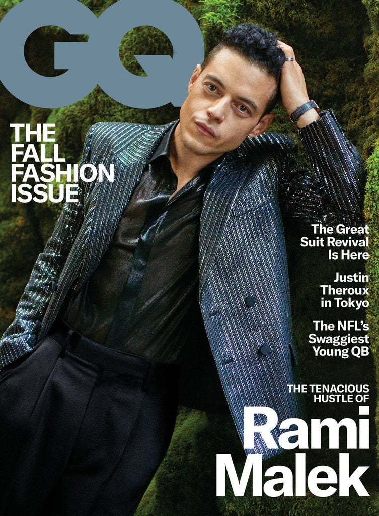 US GQ Magazine September 2019: RAMI MALEK COVER STORY