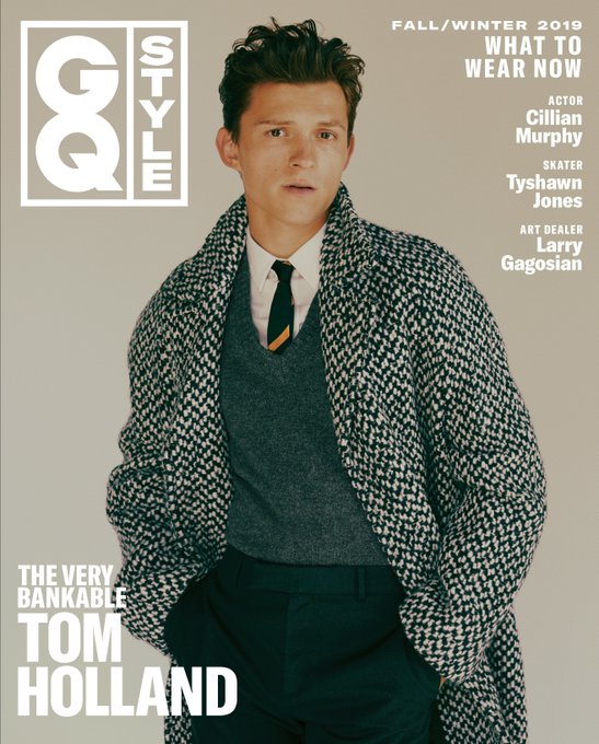 US GQ STYLE Fall 2019: TOM HOLLAND COVER AND FEATURE (PRE-ORDER)