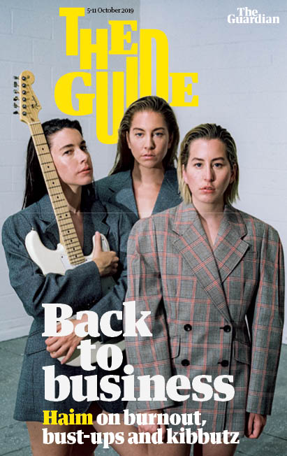GUIDE magazine 5 October 2019: HAIM COVER AND FEATURE