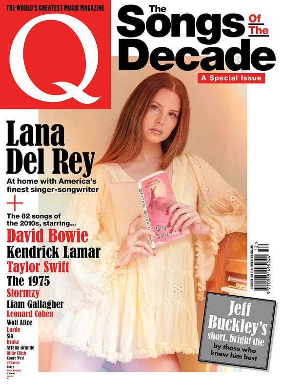 UK Q magazine DECEMBER 2019 LANA DEL REY David Bowie The 1975 Jeff Buckley