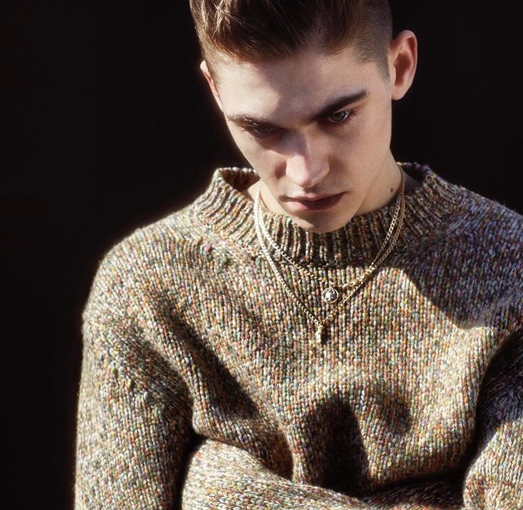 Icon Italia Magazine 2019: Hero Fiennes Tiffin Cover
