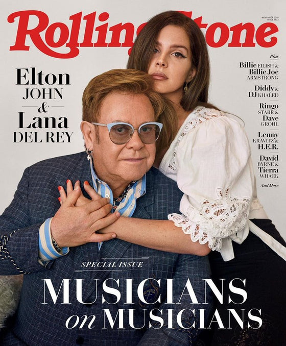 US Rolling Stone Magazine November 2019: Elton John & Lana Del Rey