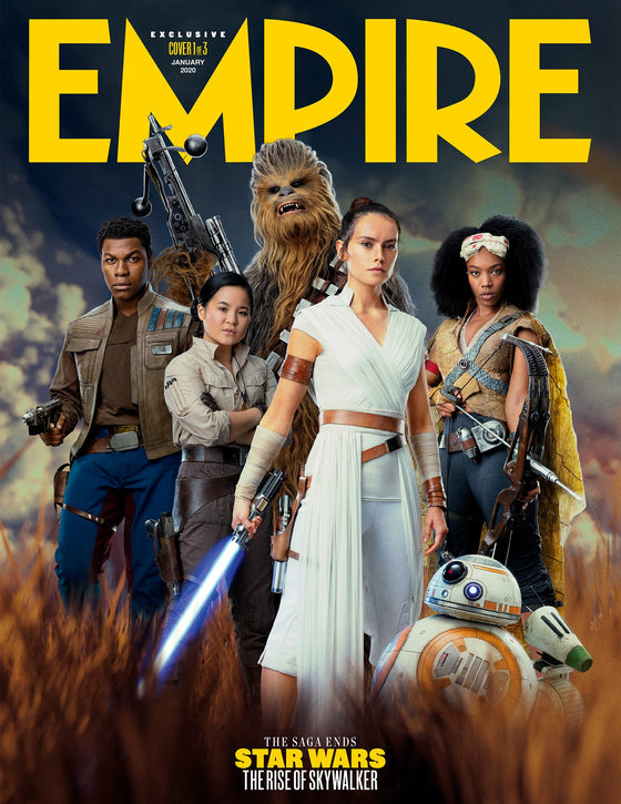 Empire Magazine January 2020: STAR WARS: RISE OF SKYWALKER - Cover #1 REY (Daisy Ridley)