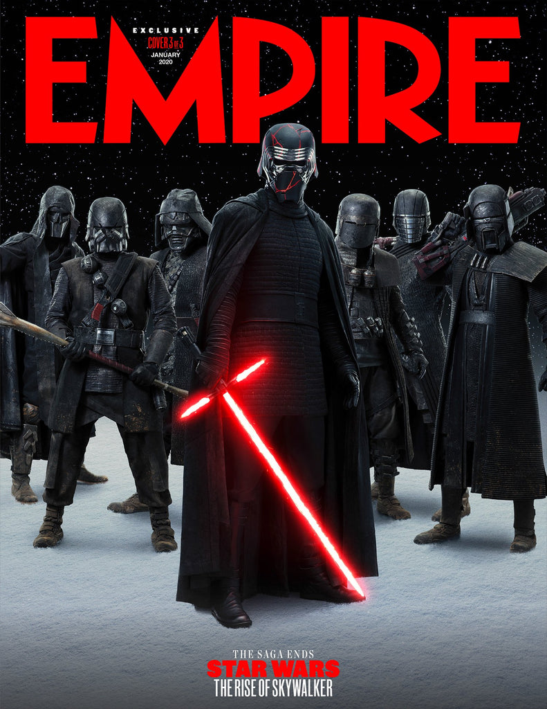 Empire January 2020: STAR WARS: RISE OF SKYWALKER - KYLO REN (Adam Driver) Cover #3