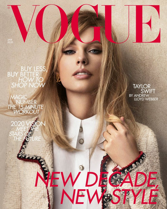 British Vogue Magazine January 2020: Taylor Swift Cover