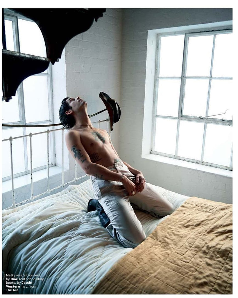 UK Attitude Magazine January 2020: Matty Healy (The 1975) Interview