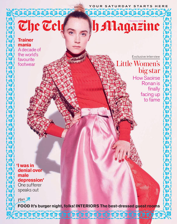 UK Telegraph Magazine December 2019: SAOIRSE RONAN COVER FEATURE Little Women