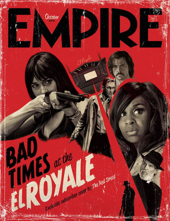 Empire Magazine October 2018: BAD TIMES AT THE EL ROYALE DAKOTA JOHNSON COVER