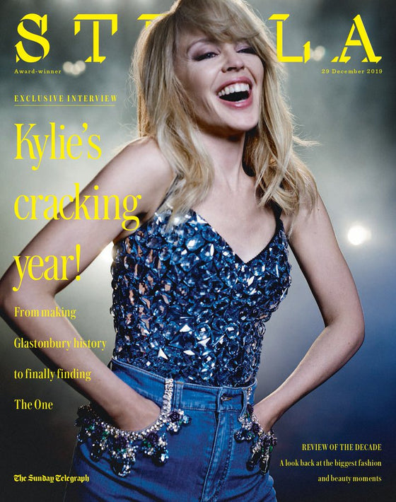 UK Kylie Minogue Stella Magazine 29 December 19 New