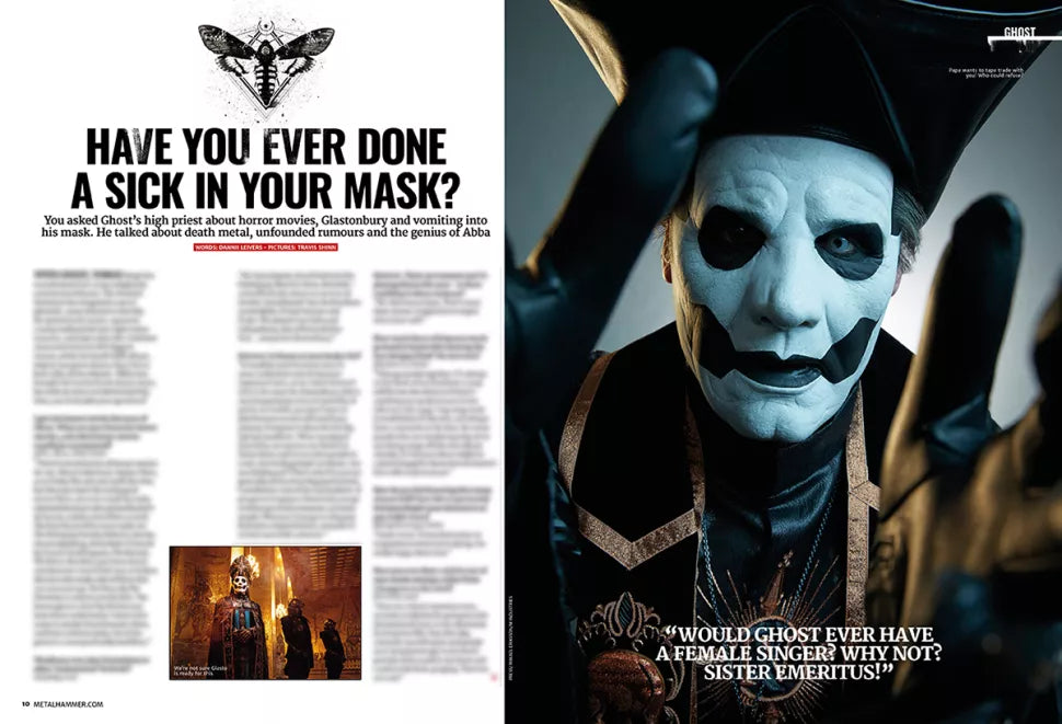 Metal Hammer Magazine #362 July 2022 Ghost Papa Emeritus IV